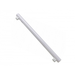 Linestra led matel 2 polo 8w luz neutra aluminio pvc