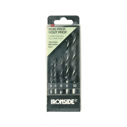 Brocas madera ironside 5 piezas