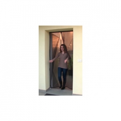 Mosquitera para puerta corredera (An x Al: 100 x 220 cm, Color