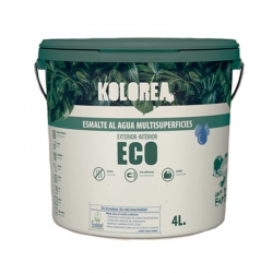 Esmalte al agua kolorea ecologico tabaco satinado 250ml