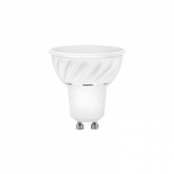 Bombilla led dicroica gu-10 8w 800 lumenes matel aluminio pc - luz fria