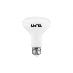 Bombilla led reflectora matel 80 mm e27 10 w luz fria