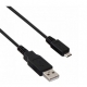 Conexion usb 2.0 usb macho a micro usb negro 1m