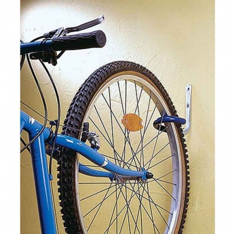 ⇒ Gancho pared o techo forrado mottez para bicicleta ▷ Precio
