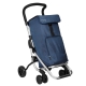 Carro compra playcare plegable ruedas giratorias navy