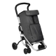 Carro compra playcare plegable ruedas giratorias gris