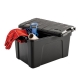 Caja organizadora terry negra 60l