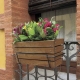 Jardinera balcon nortene iris 19,5x44x15,5cm