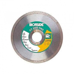 Disco de diamante ironside ceramico ct2000 profesional 125 mm