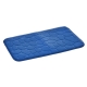 Alfombra baño mat stones microfibra 60x40cm azul