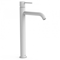 Monomando lavabo tres study xxl 385mm blanco mate 26230801bm