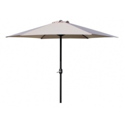 Parasol aluminio inclinable taupe