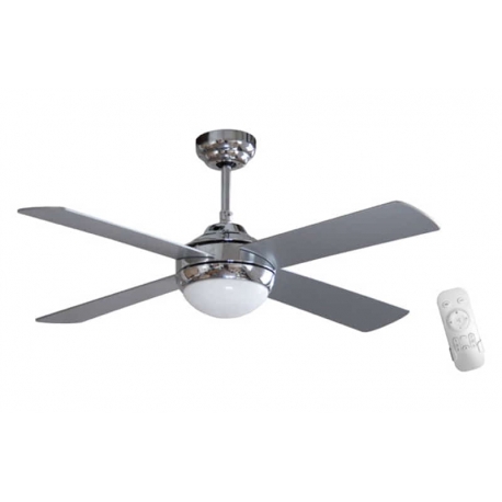 Ventilador de techo Ø130cm 60w 4 aspas mando a distancia