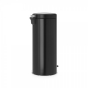 Cubo de basura brabantia 30 l negro mate newicon