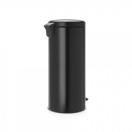 Cubo de basura brabantia 30 l negro mate newicon