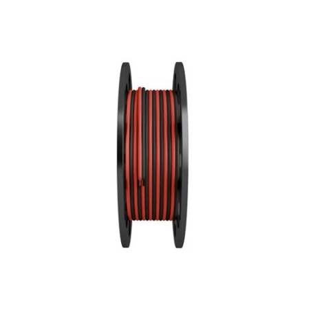 Cable paralelo audio 2 x 0,75 mm rojo-negro 200 m
