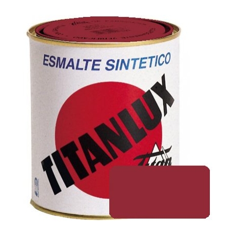 Esmalte sintetico titan brillo 0555 250 ml rojo ingles