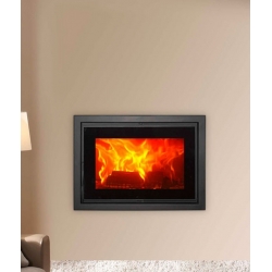 Estufa de leña panadero insert fireplace f-820-s ecodesign