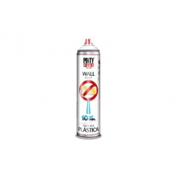 Pintura plastica spray wall paint mate 600 ml blanco