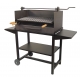 Barbacoa carbon con ruedas imex el zorro 71538