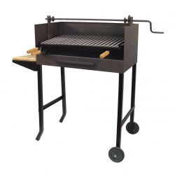 Barbacoa carbon con ruedas imex el zorro 71524