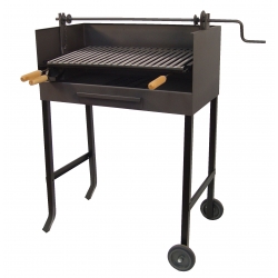 Barbacoa carbon con ruedas imex el zorro 71536