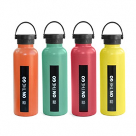 BOTELLA TERMO INOX IRIS ON THE GO 750ML SURTIDO