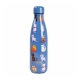 Botella termo inox idrink 500ml blue cats