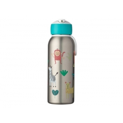 Botella inox flip up termica animal friends 350 ml