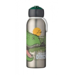 Botella inox flip up termica dino 350 ml