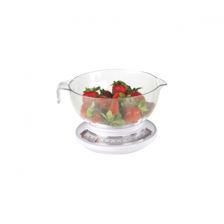 Bascula cocina jata mecanica bol medidor 3 kg