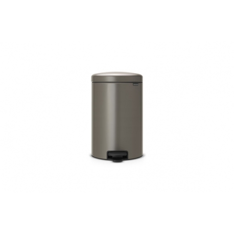 Cubo de basura brabantia 20 l platinum newicon