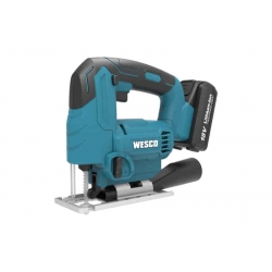 Sierra de calar wesco 18 v bateria de 2.0 ah y cargador