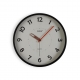 Reloj de pared negro 30cm 207