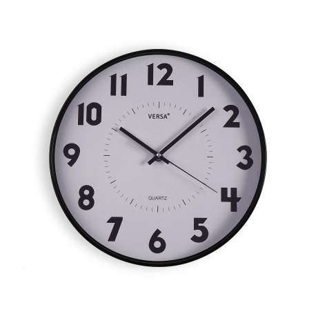 Reloj de pared fondo blanco 30cm