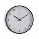 Reloj de pared negro 30 cm