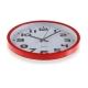 Reloj de cocina bigbuy home plastico rojo 25x3,8cm