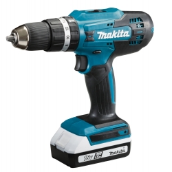 Taladro percutor makita hp488d006 18v 42nm 2,0ah 2 bat