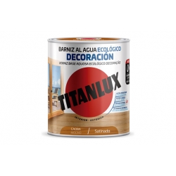 Barniz ecologico titanlux caoba satinado 750 ml