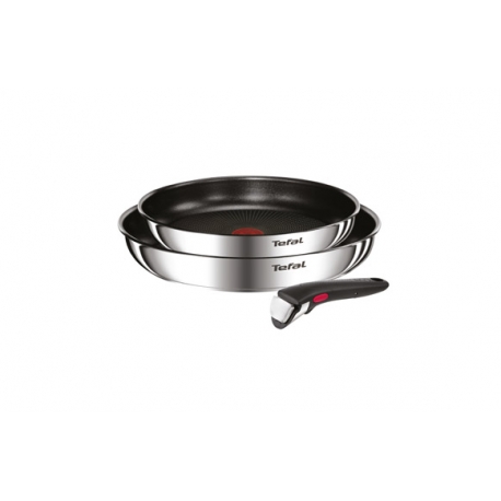 SARTEN TEFAL INGENIO INOX 2 UNIDADES Y MANGO