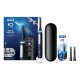 Cepillo dental oralb io3 funda 2 cabezales negro