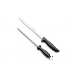 Cuchillo jamonero arcos serie niza con chaira 240 mm 