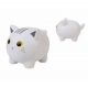 HUCHA GATO BLANCO ANTI GOLPES