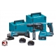 COMBO MAKITA DGA504Z + DHR243Z BL 18V LXT 5AH 2 BAT. MAKPAC