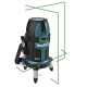 Nivel laser multilinea makita sk209gdz 12vmax cxt verde