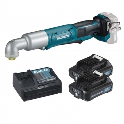 Atornillador de impacto angular makita tl064dsae 12v cxt 60nm + 2 baterias + cargador + maletin