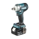 Llave de impacto makita dtw301rtj 18v 330nm + 2 baterias 5ah + cargador + maletin