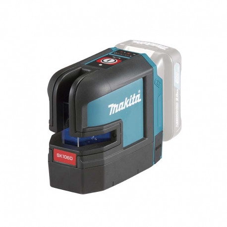 Nivel laser en cruz makita sk106dz 12vmax cxt rojo