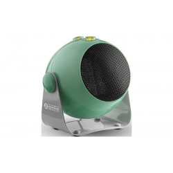 Termoventilador ceramico design inclinable 1800w verde