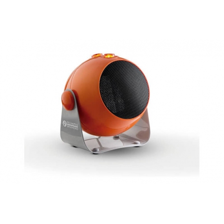 Termoventilador ceramico design inclinable 1800w naranja